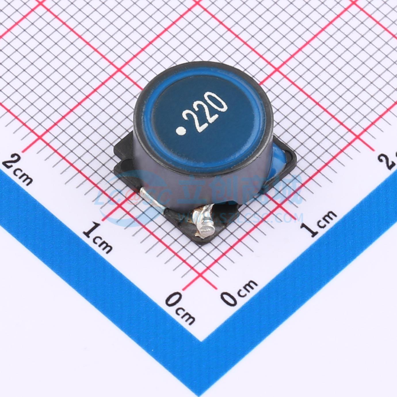 点击查看大图 SMDRS1275-220N实物图