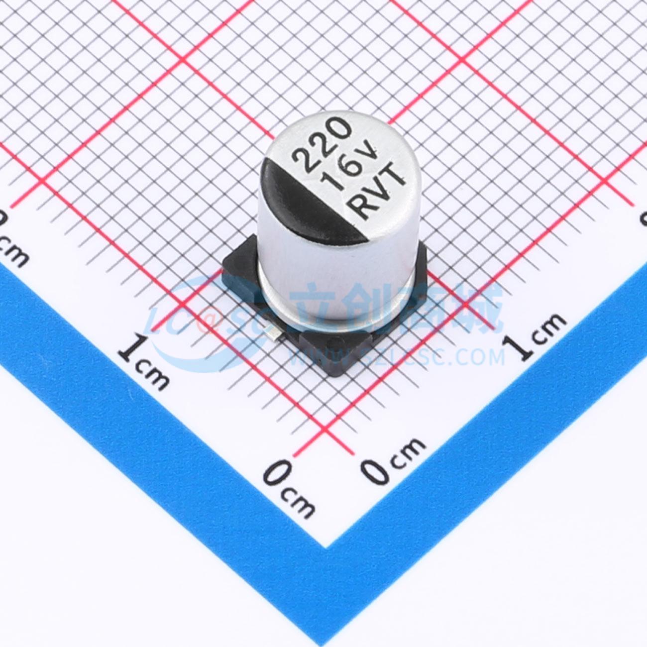 RVT1C221M0810实物图