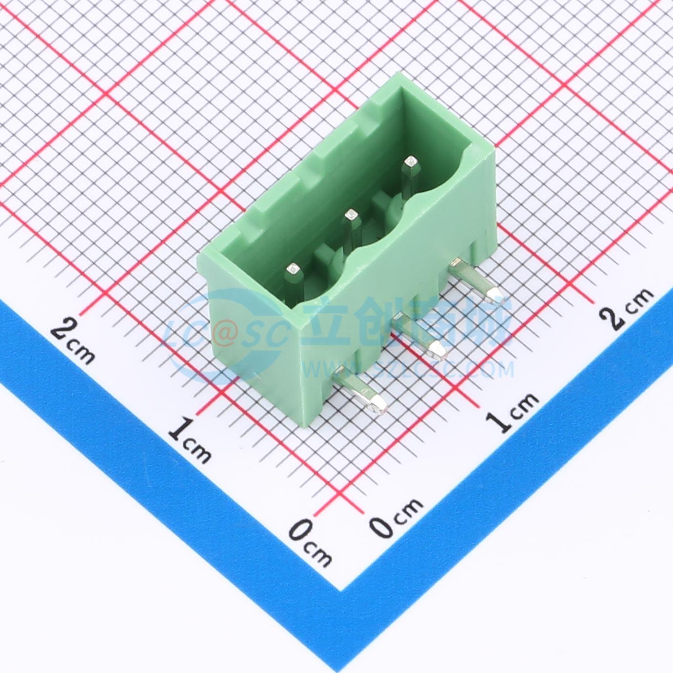 点击查看大图 2ETYRC-5.08-03P-14-100AH实物图