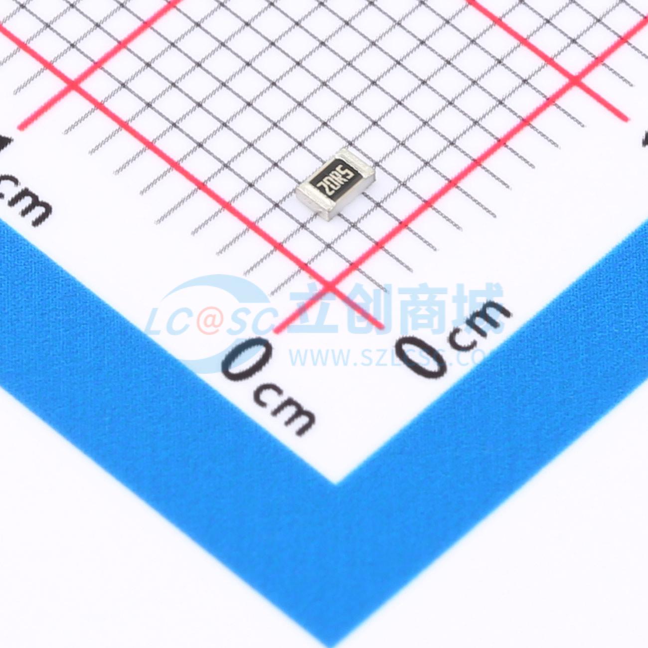 点击查看大图 CR0805-FX-20R5ELF实物图