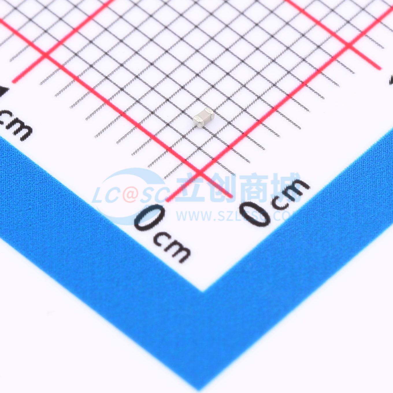 点击查看大图 CC0402JRNPO9BN390实物图