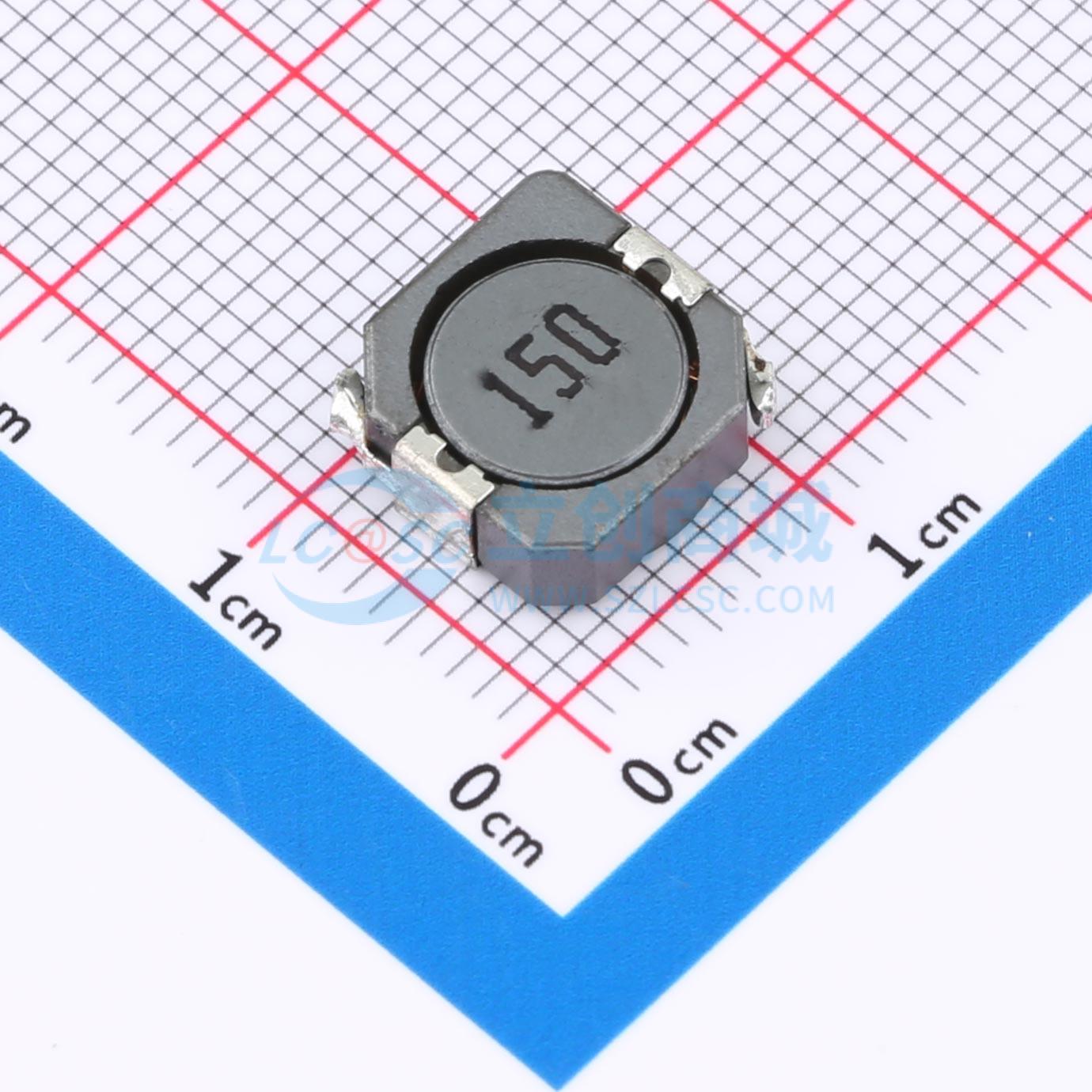点击查看大图 SMDRH104R-150MT实物图