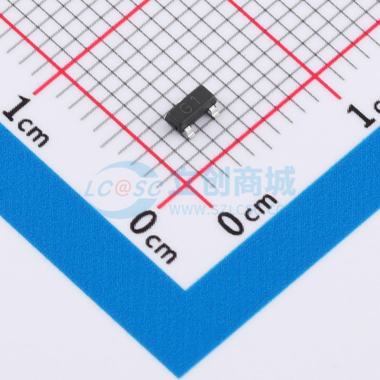 点击查看大图 MMBT5551实物图