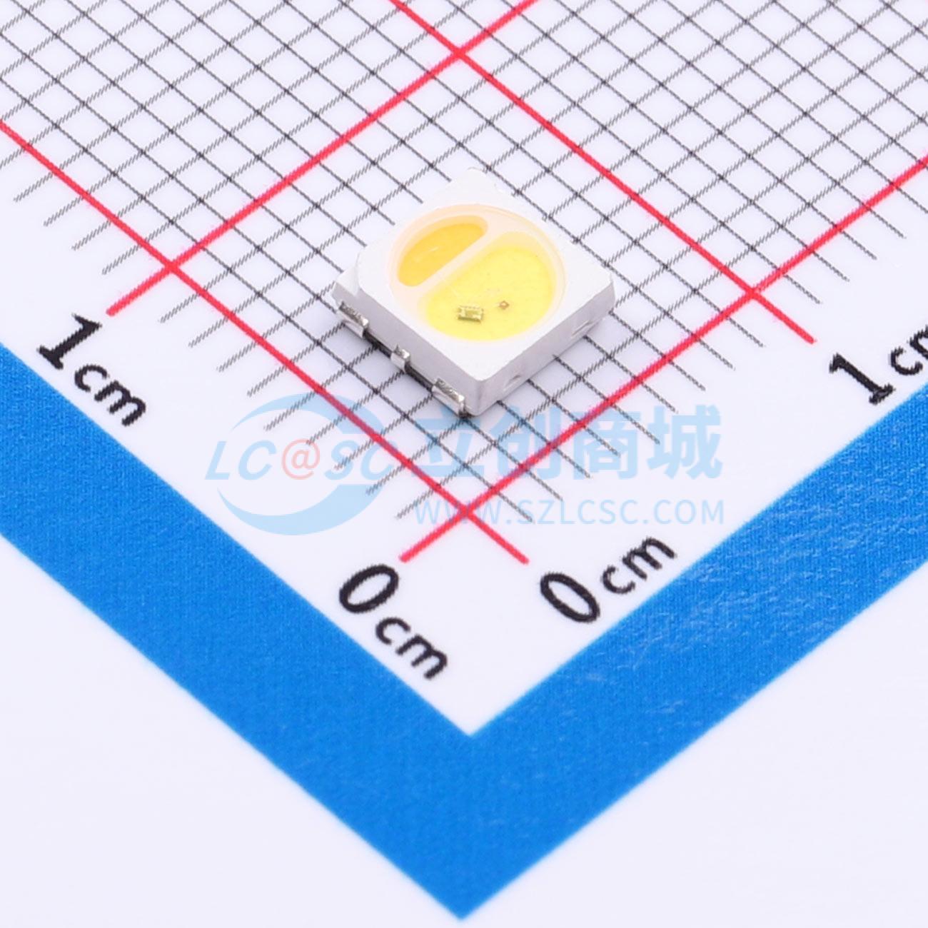 点击查看大图 XL-5050YWWWC-2812B-12V实物图