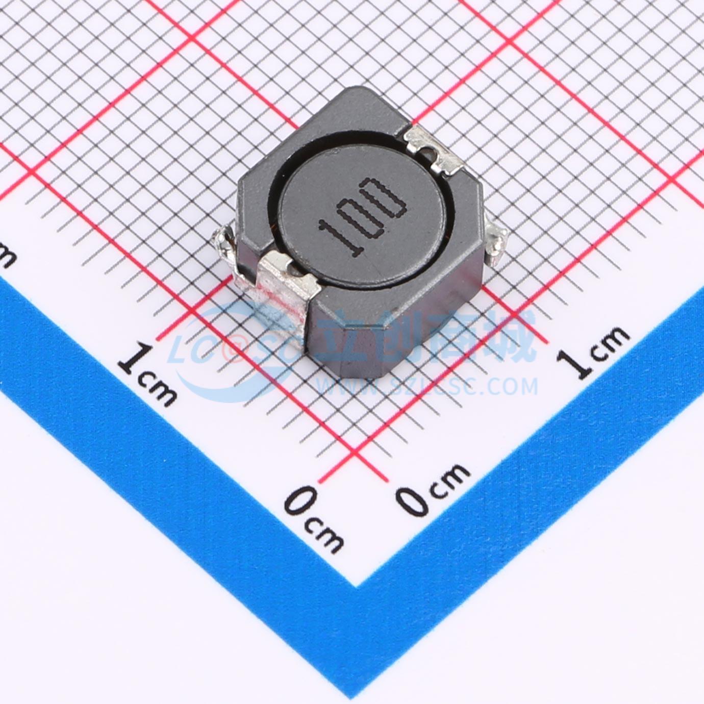 点击查看大图 SMDRH105R-100MT实物图