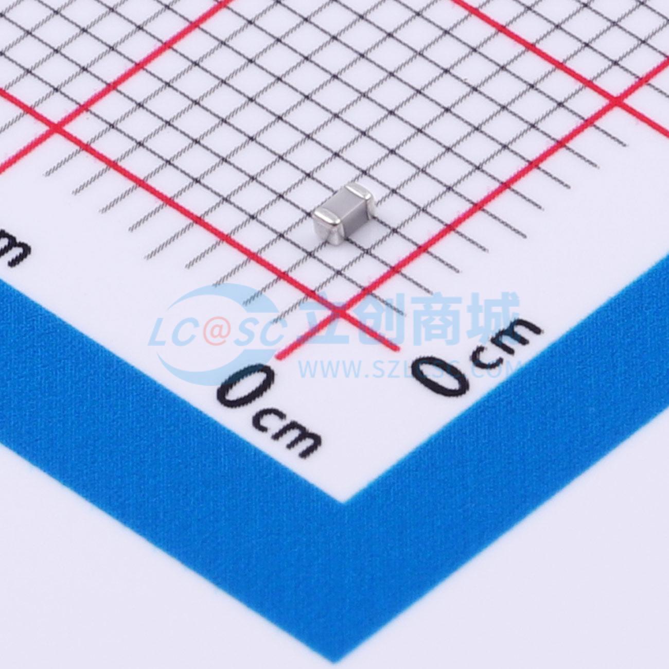 点击查看大图 CGA0603C0G562J500JT实物图