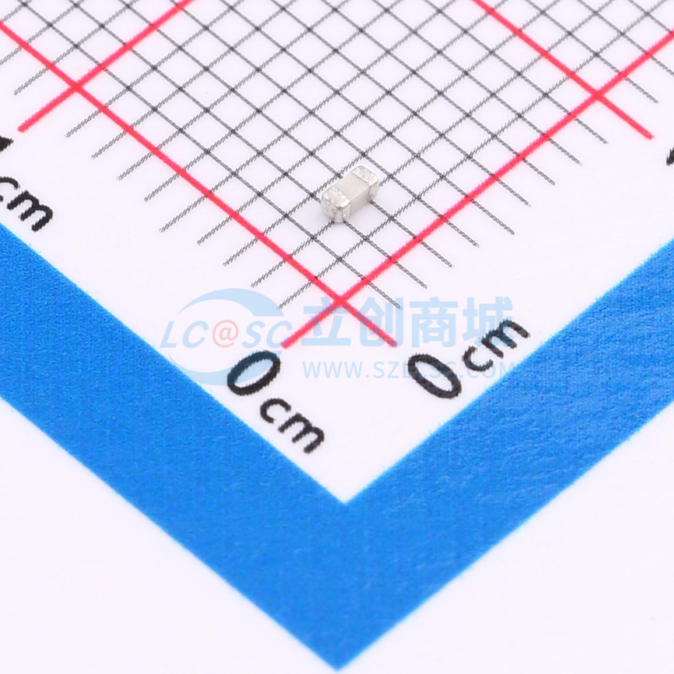 点击查看大图 AC0603BRNPO9BN4R7实物图