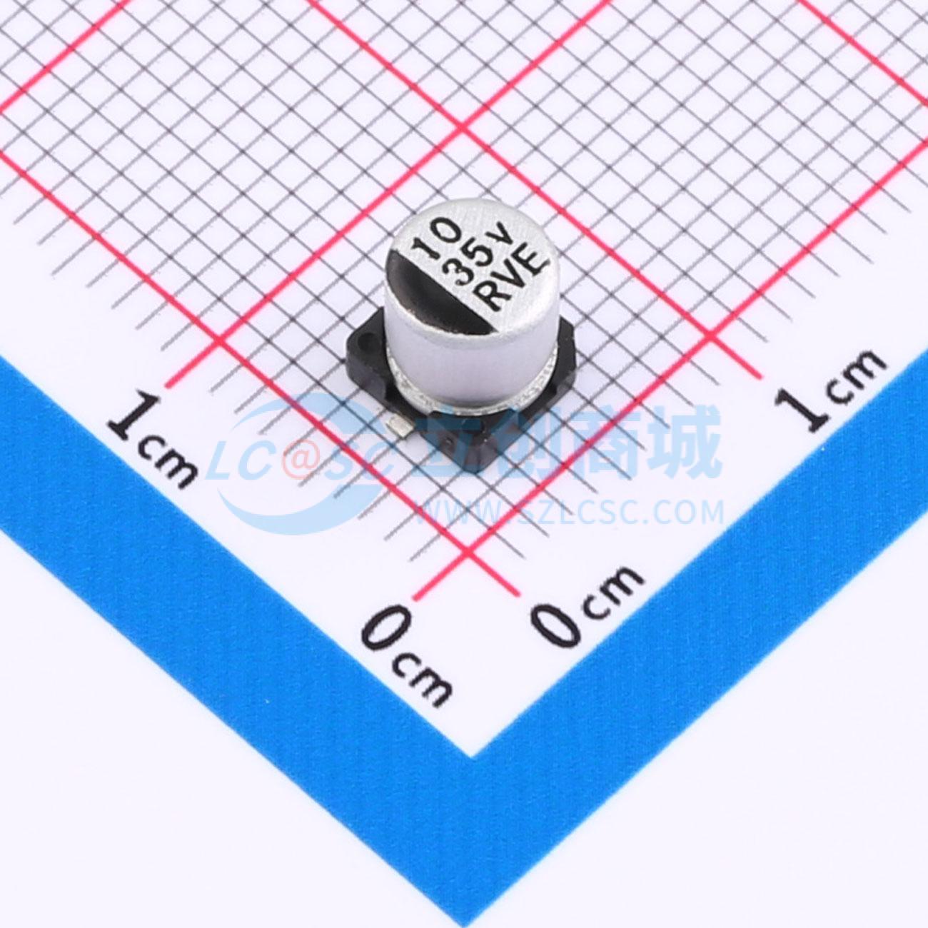 点击查看大图 RVE1V100M0505实物图