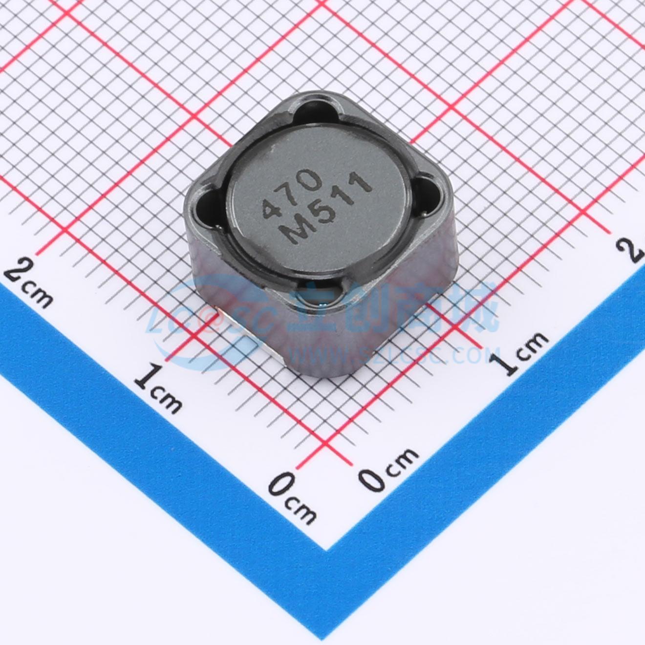 点击查看大图 CDRH127NP-470MC实物图