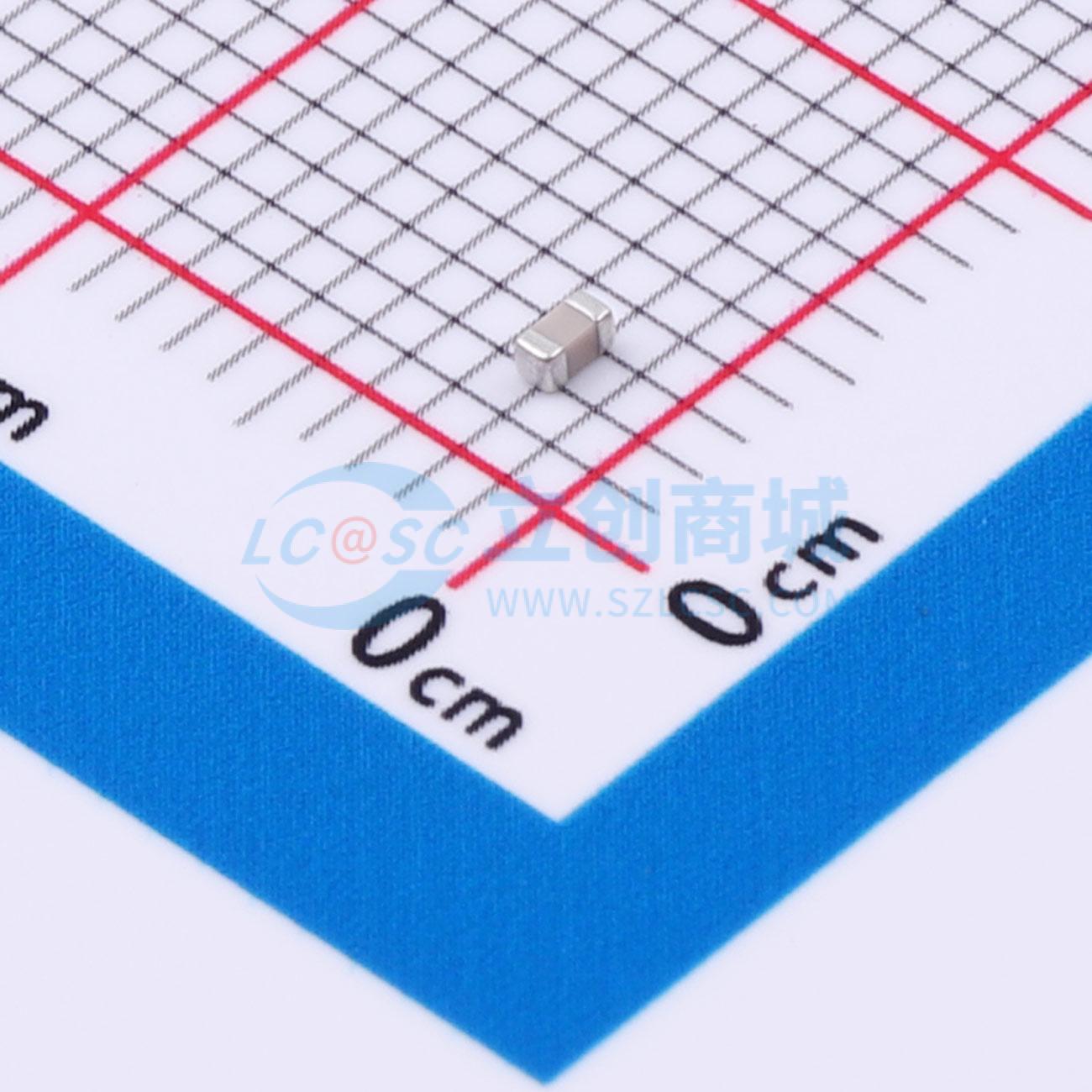 CGA0603C0G122J500JT实物图