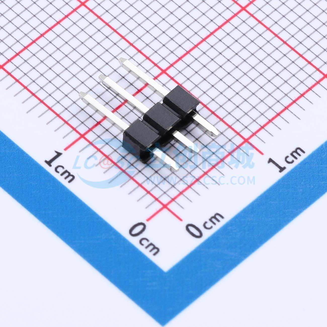 点击查看大图 HX PH254-01-03-Z-L11.5 pcb pin header实物图