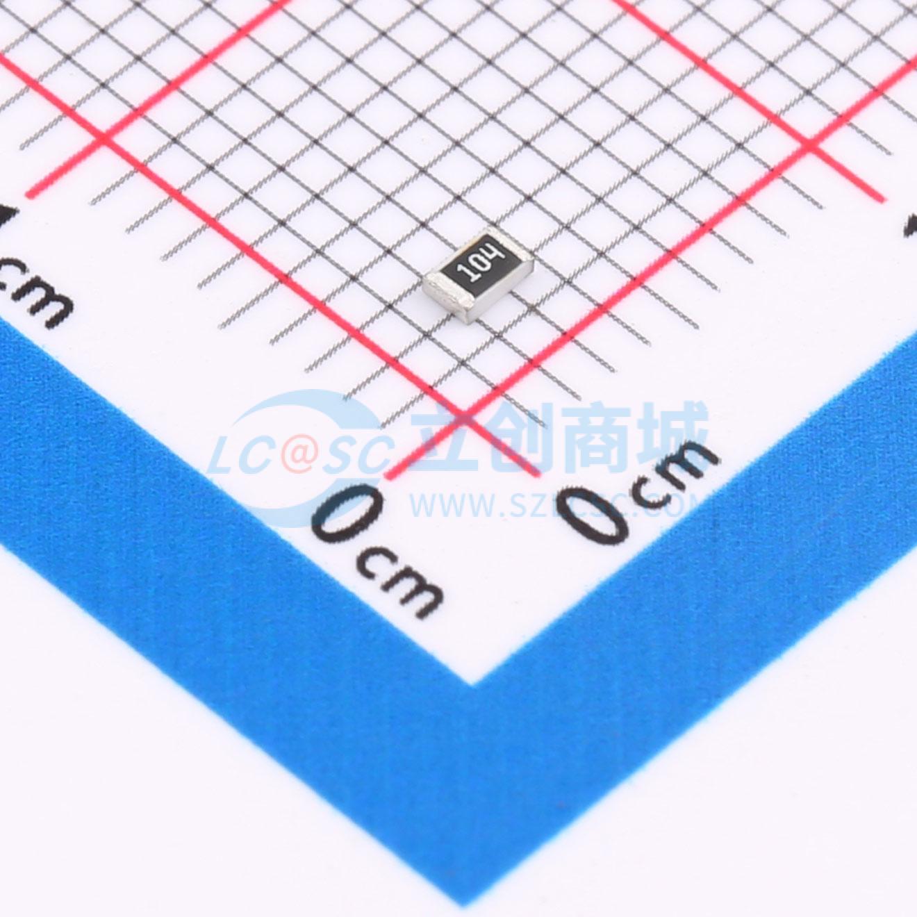 点击查看大图 RS-05K104JT实物图