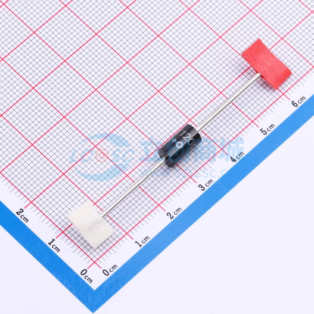 点击查看大图 1.5KE120CA实物图