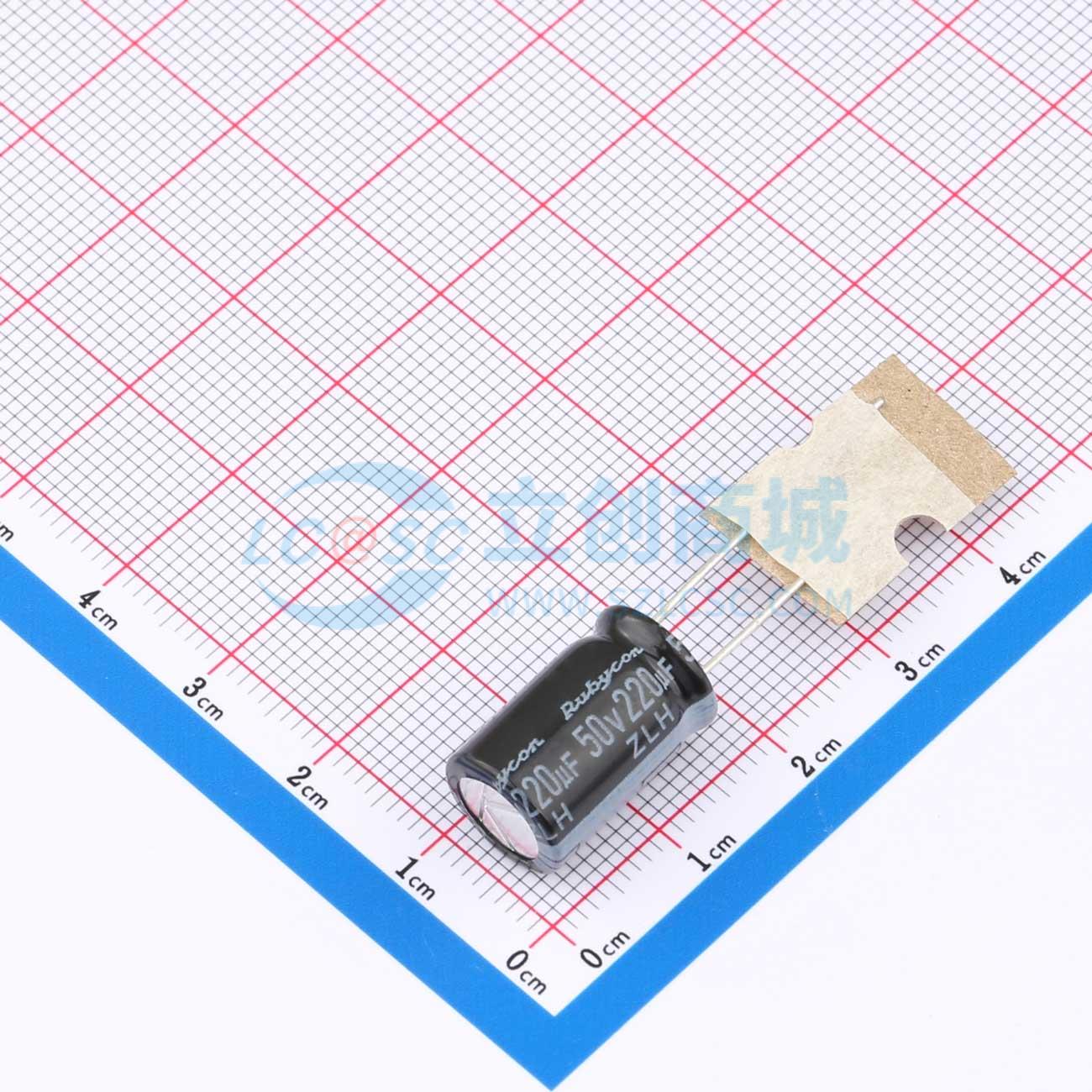 点击查看大图 50ZLH220MEFCT810X16实物图