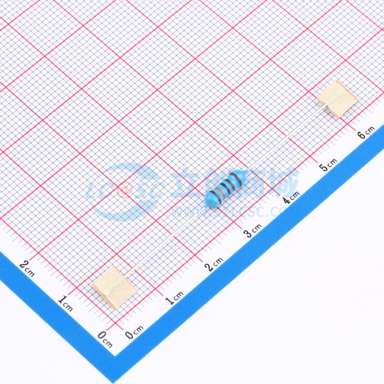 点击查看大图 RN1/2W1.3KΩFT/BA1实物图