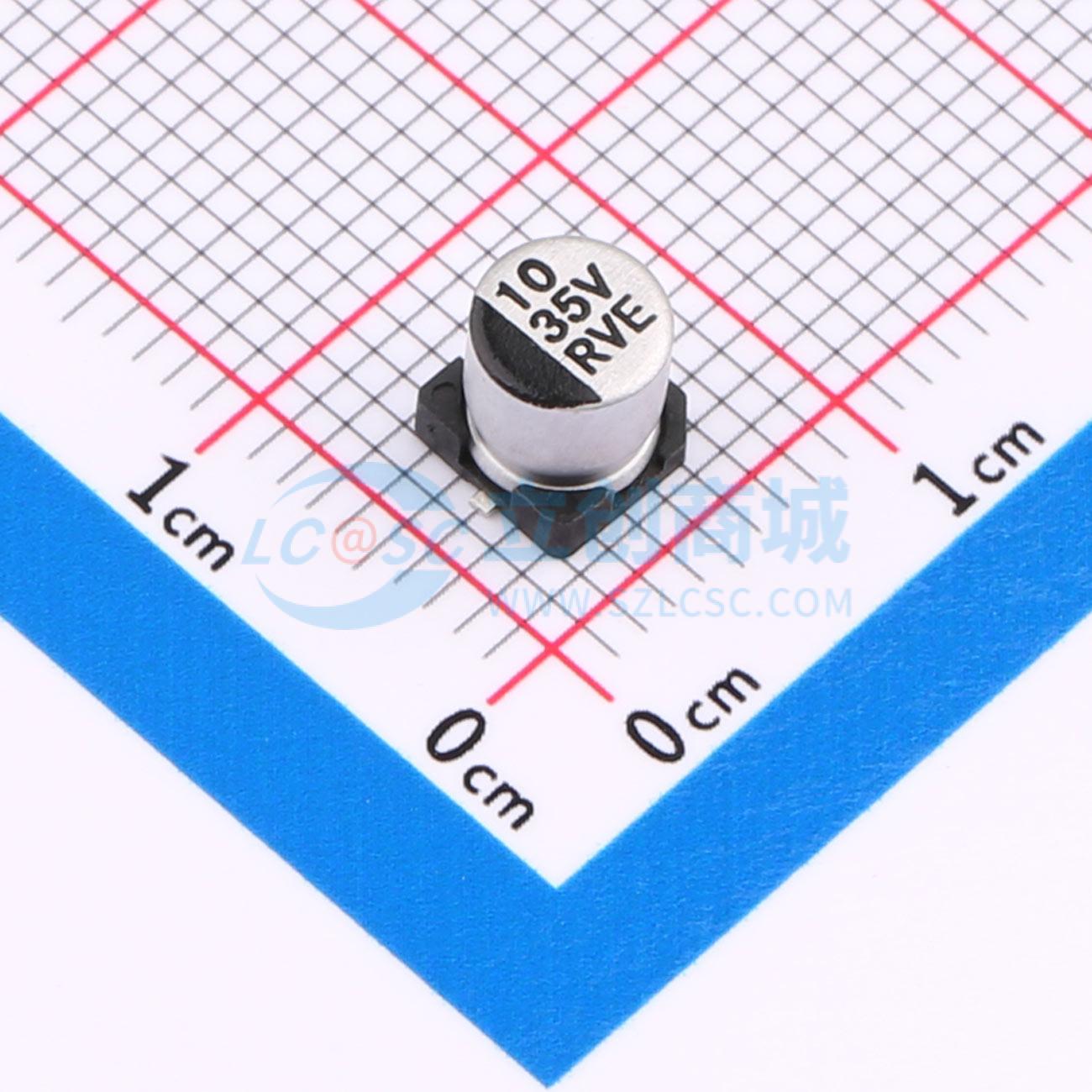 点击查看大图 RVE1V100M0505实物图