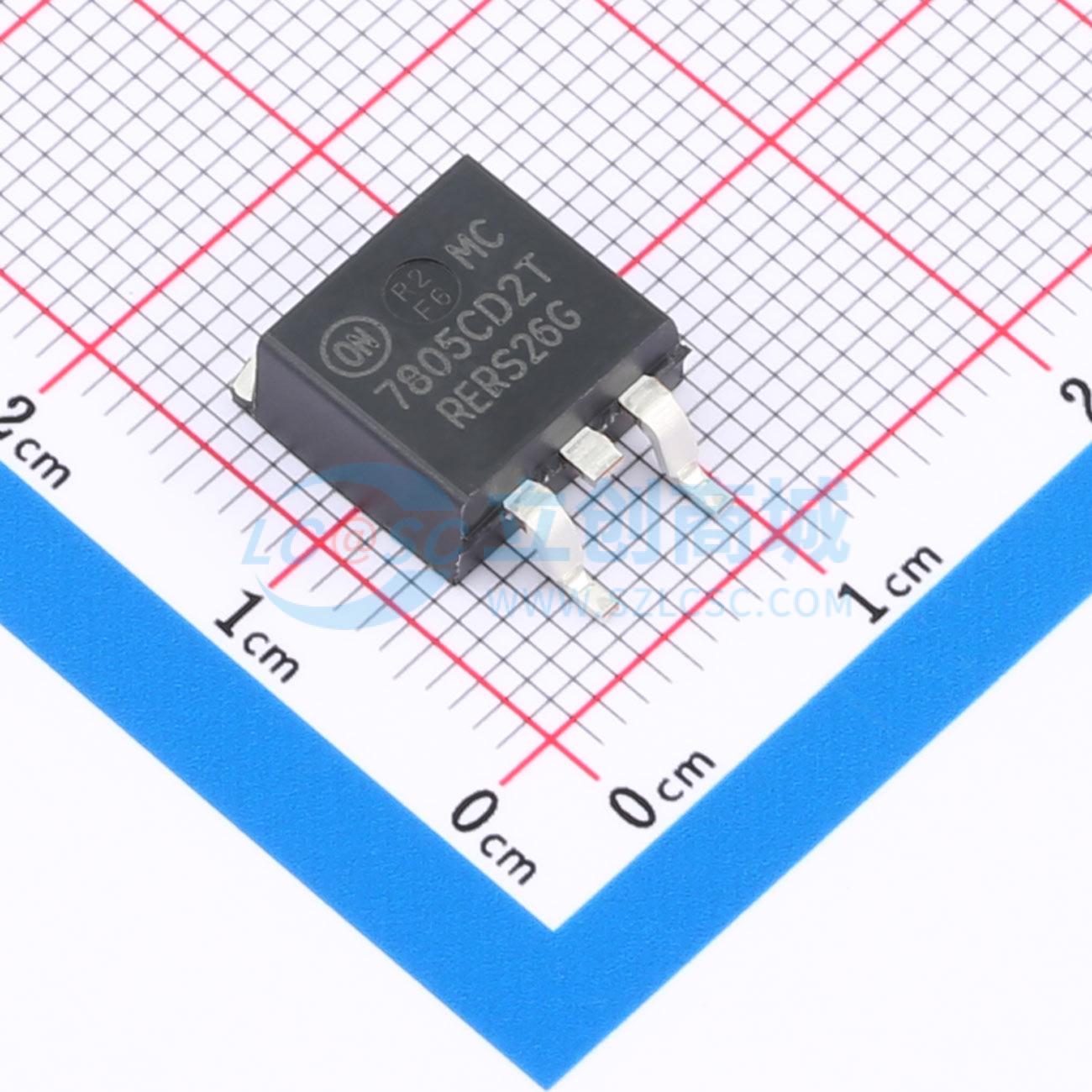 MC7805CD2TR4G实物图