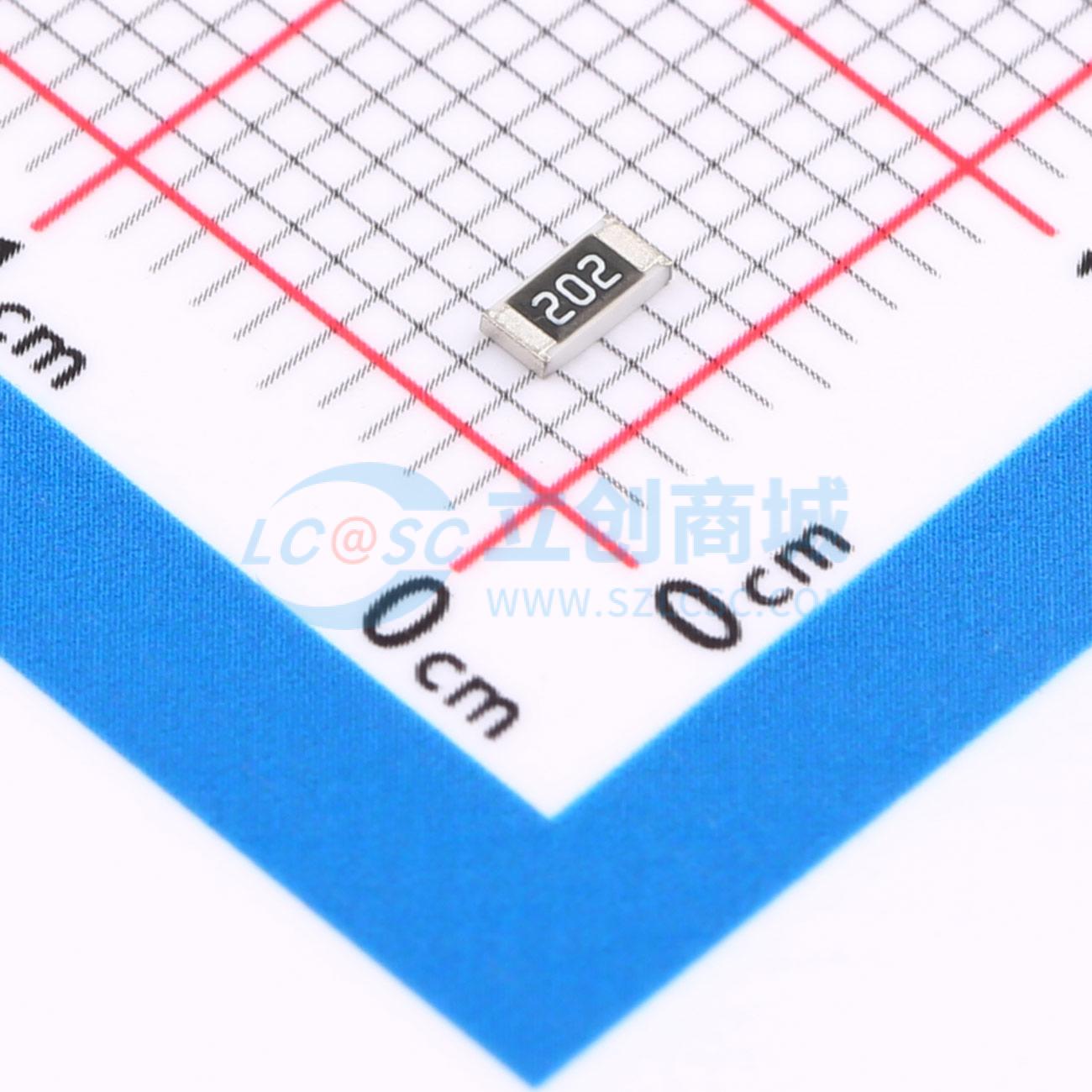 点击查看大图 WR12X202JTL实物图