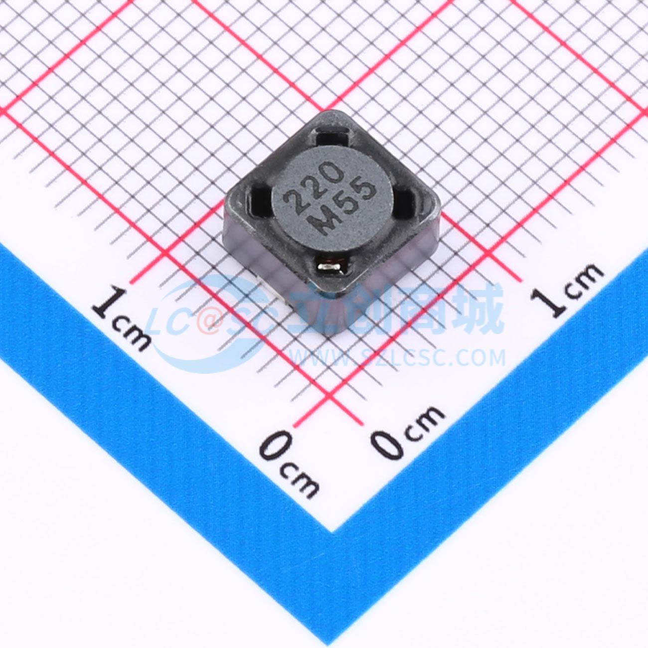 点击查看大图 CDRH74NP-220MC-B实物图