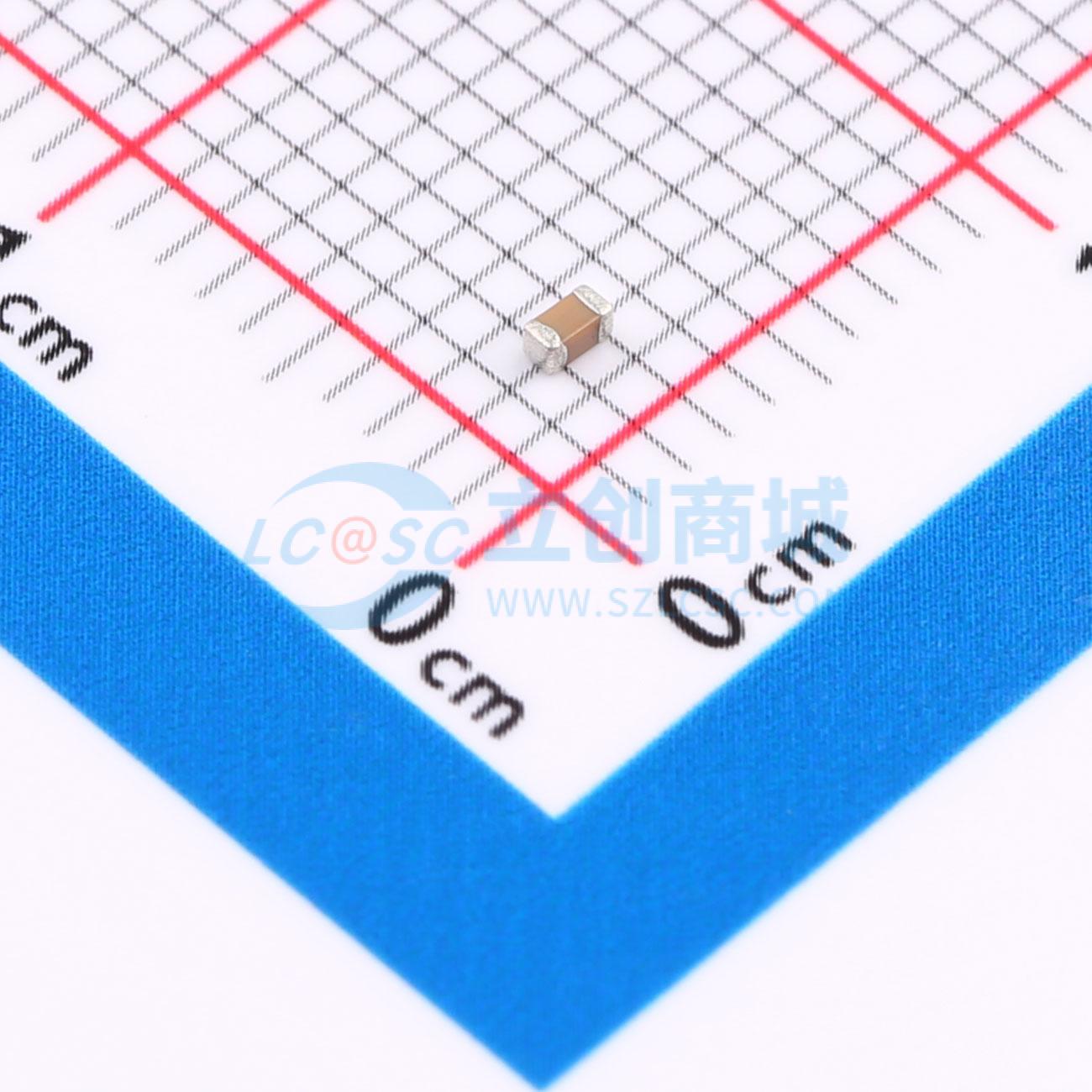 点击查看大图 C0603C222K5RACAUTO实物图