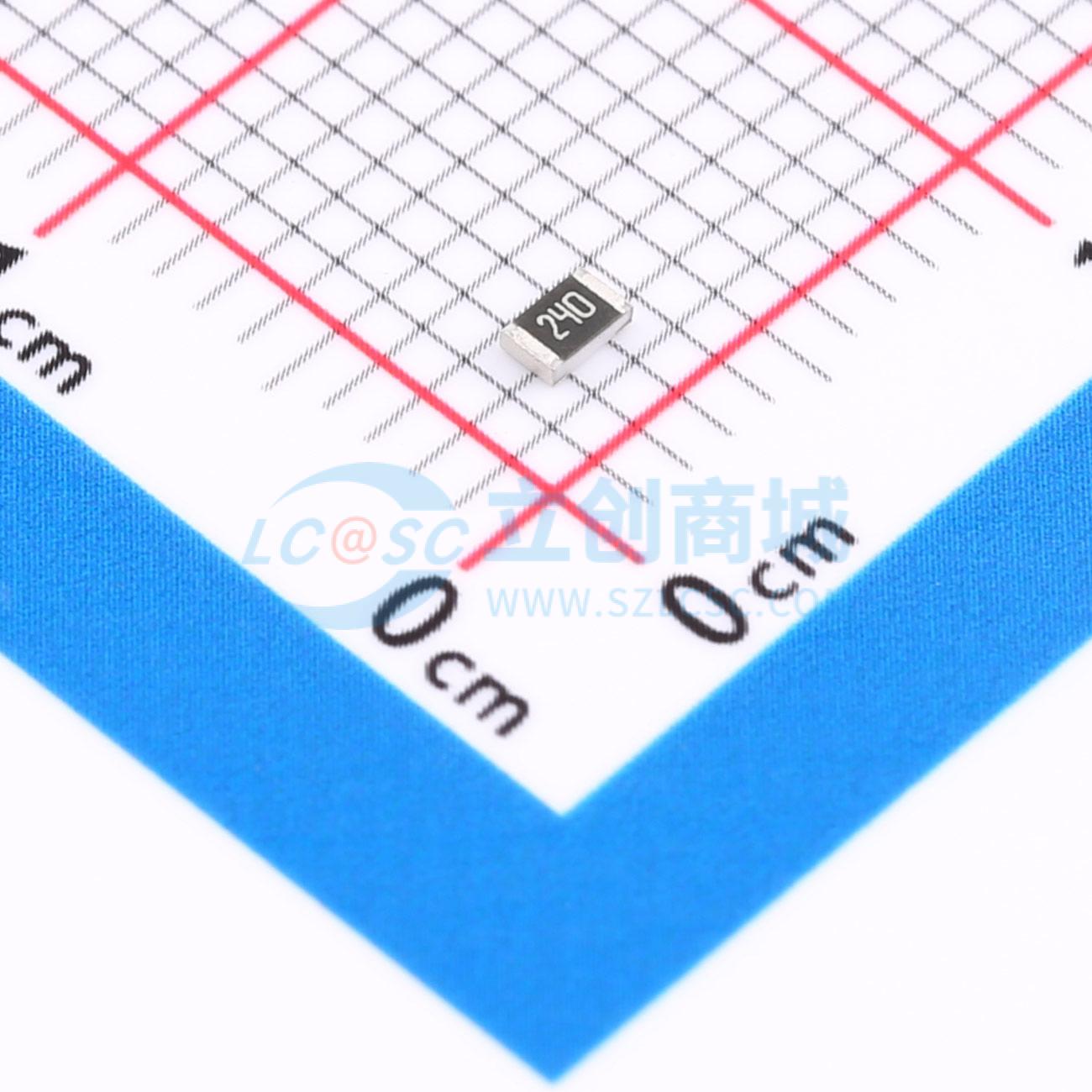 点击查看大图 0805W8J0240T5E实物图