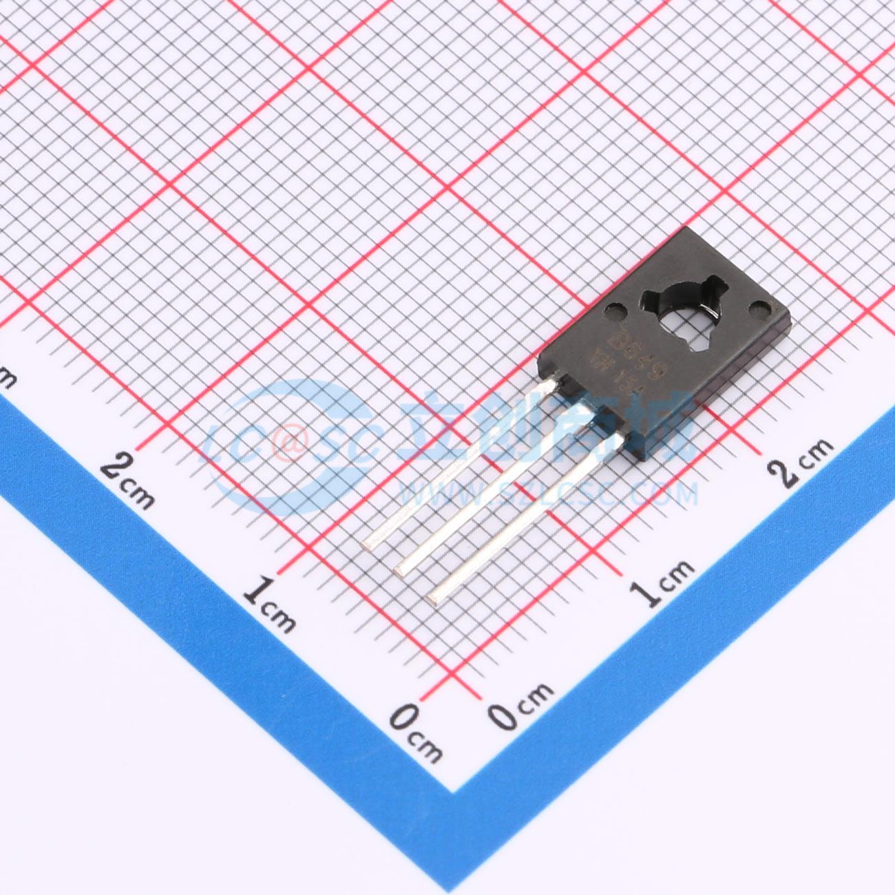 点击查看大图 2SB649实物图