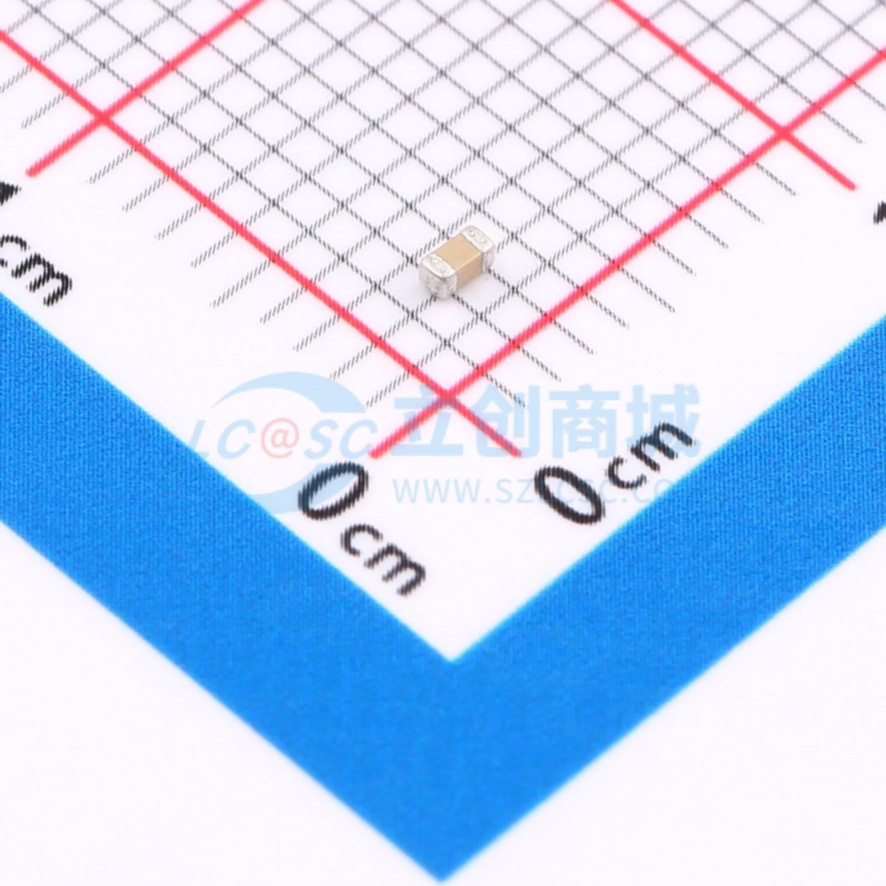 点击查看大图 CC0603KRX7RYBB471实物图