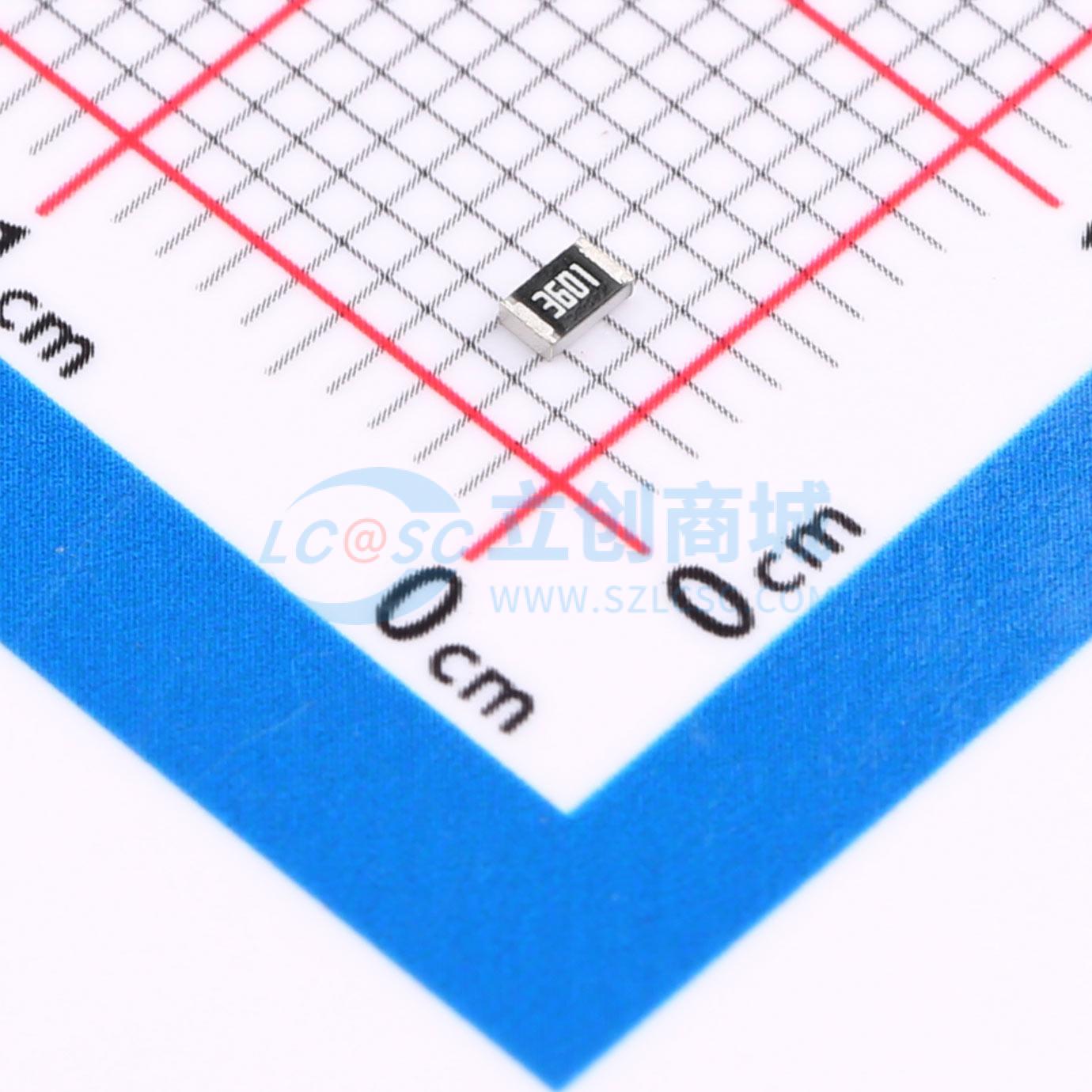 点击查看大图 RC0805FR-073K6L实物图