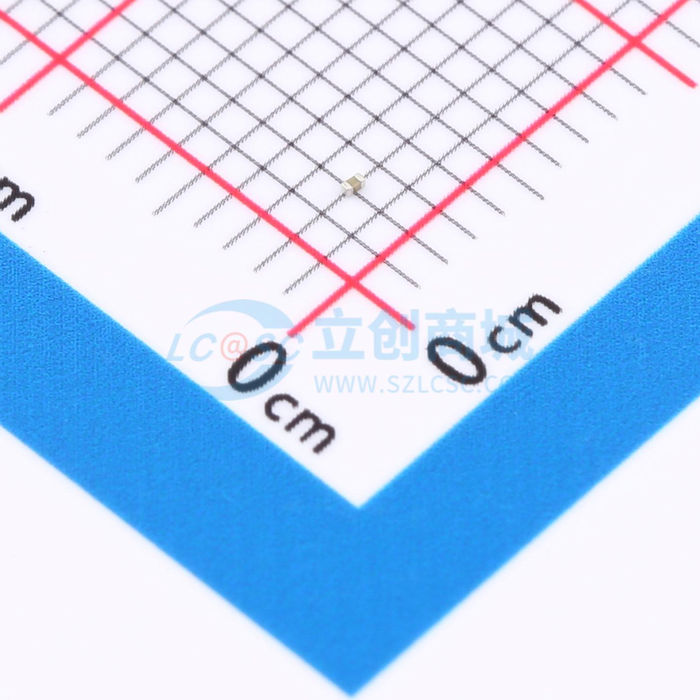 点击查看大图 CC0201KRX7R8BB103实物图