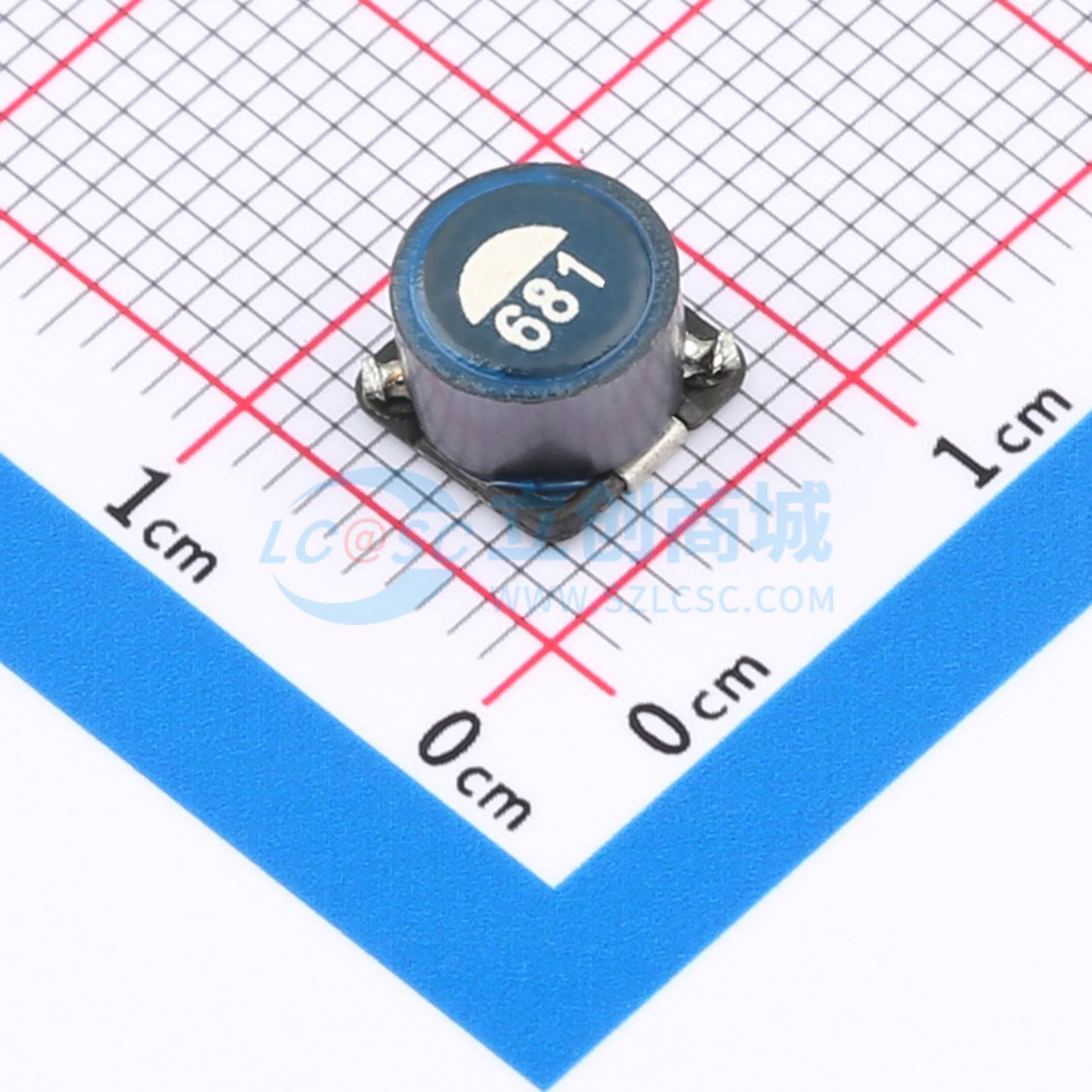 SMDRS7045-681M实物图