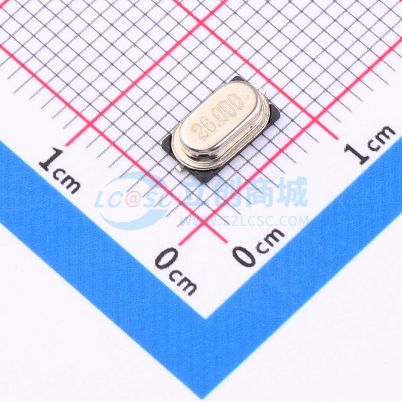 点击查看大图 26M 12PF 10PPM实物图