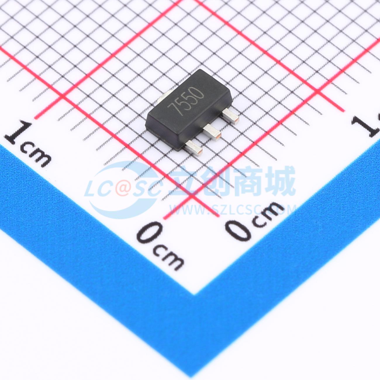 点击查看大图 HT7550 30V实物图