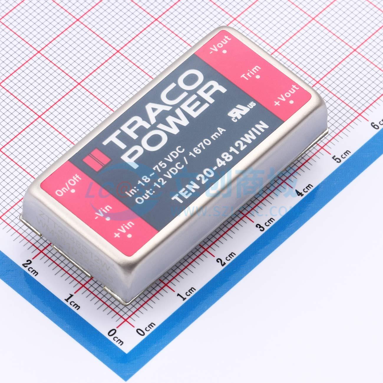 点击查看大图 TEN 20-4812WIN实物图