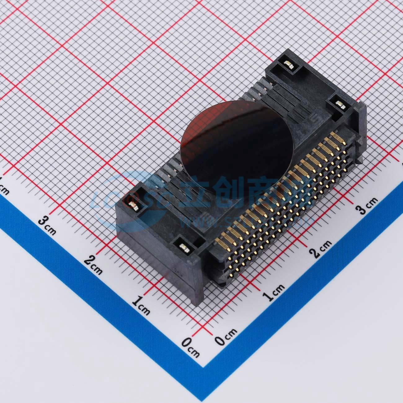 点击查看大图 SEAM-20-01-S-08-2-RA-K-TR实物图