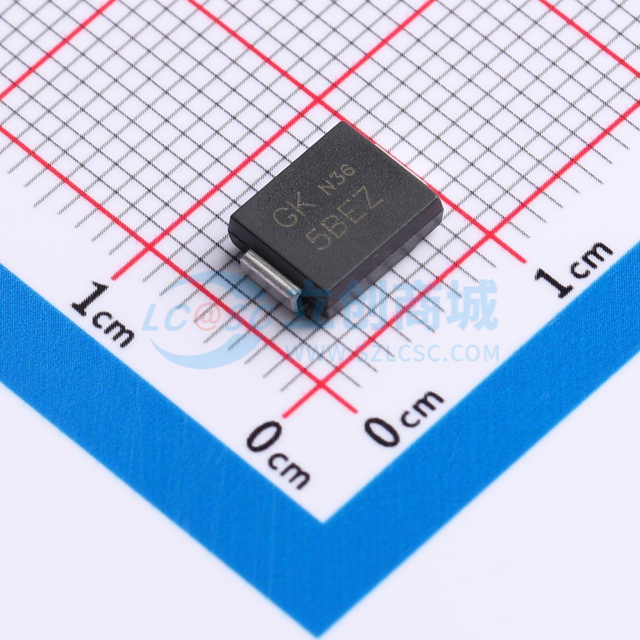 5.0SMDJ24CA实物图