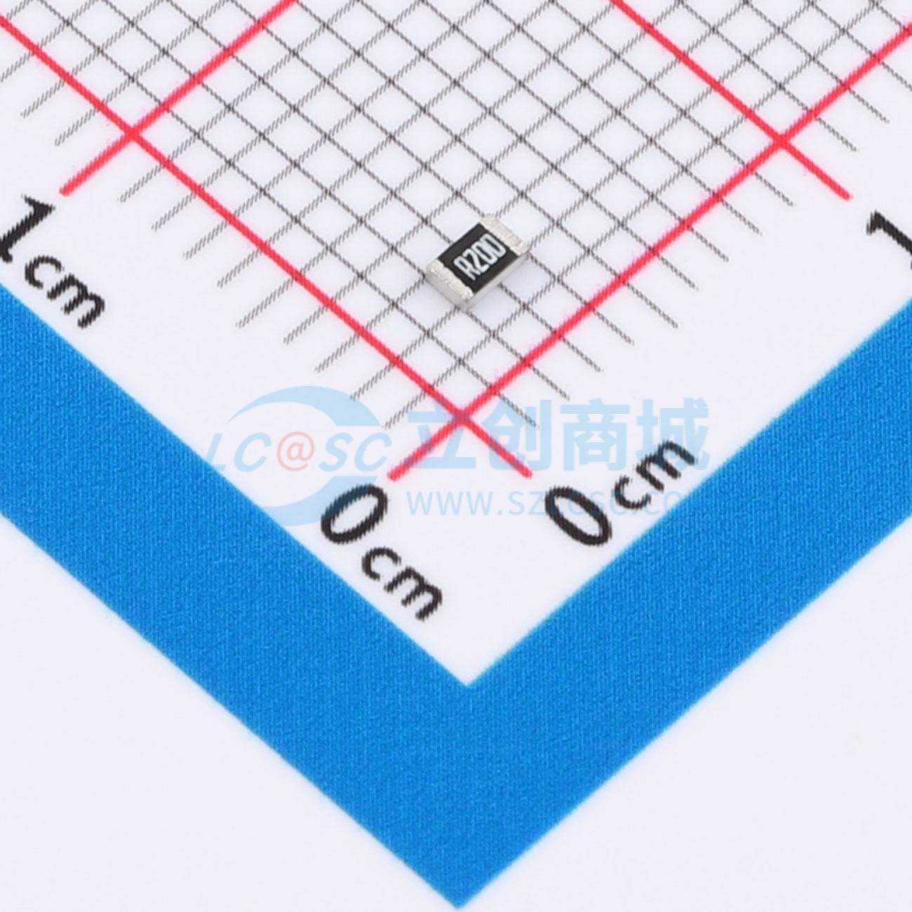 点击查看大图 CSR0805FKR200实物图