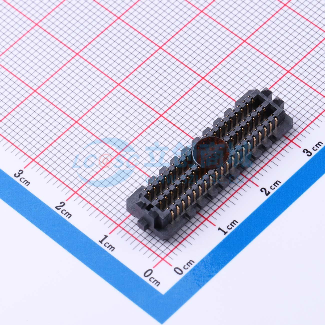 点击查看大图 SEAM-20-02.0-L-06-2-A-K-TR实物图