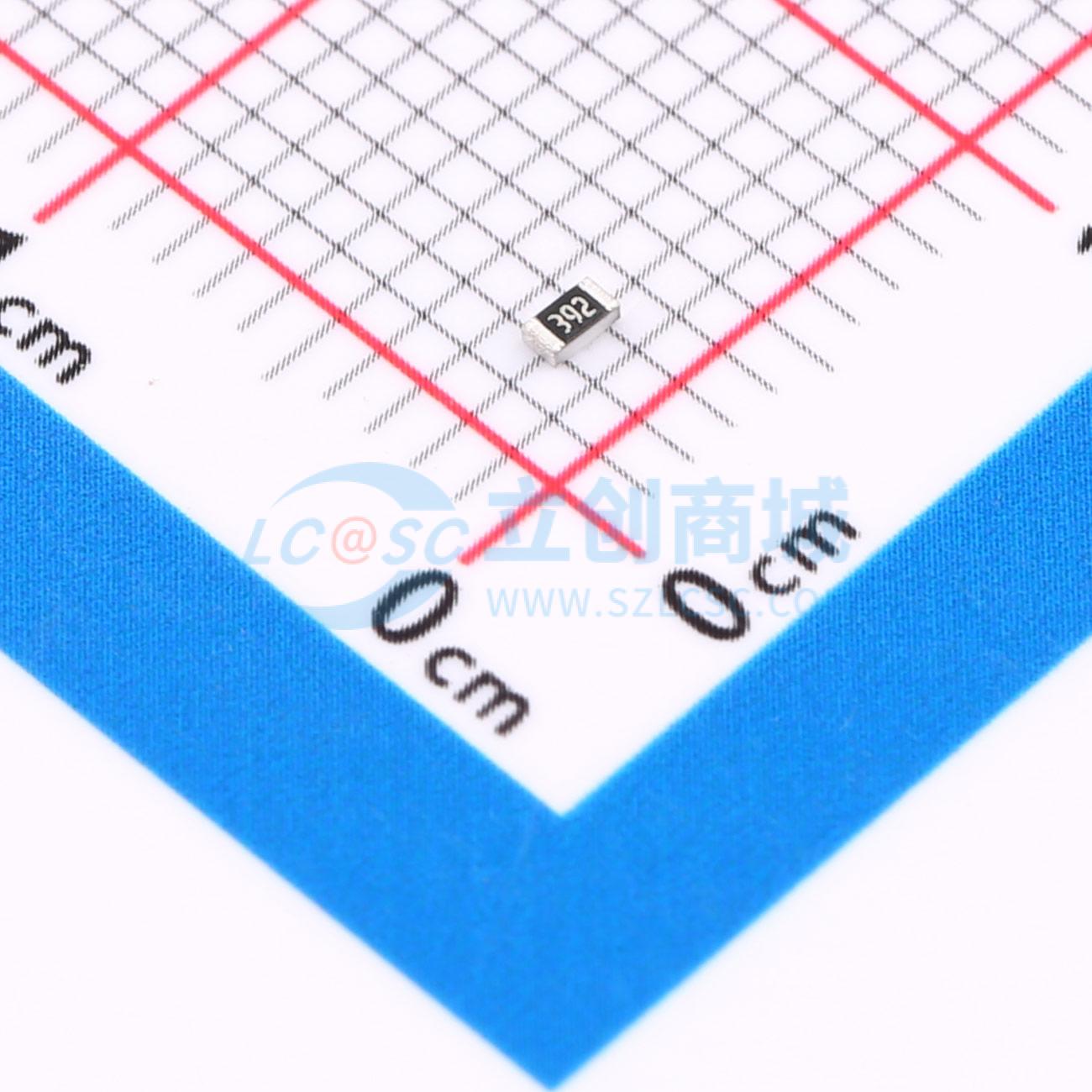 点击查看大图 MCR03ERTJ392实物图