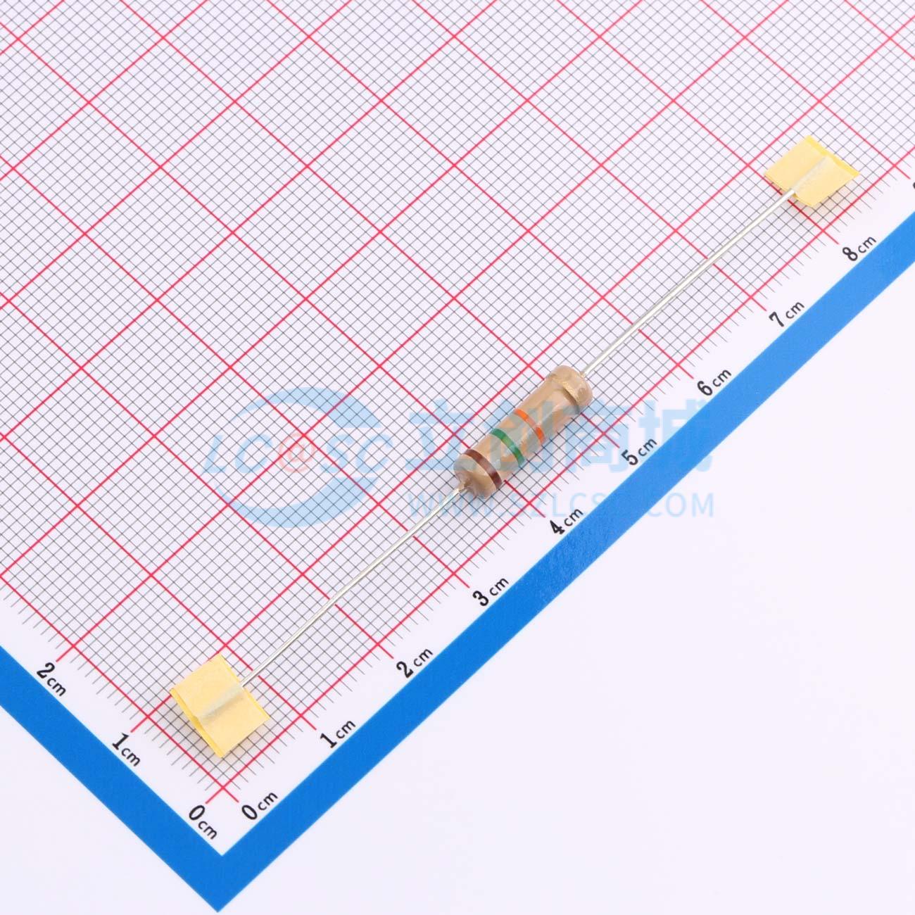 点击查看大图 CF3WS-15KΩ±5%T实物图