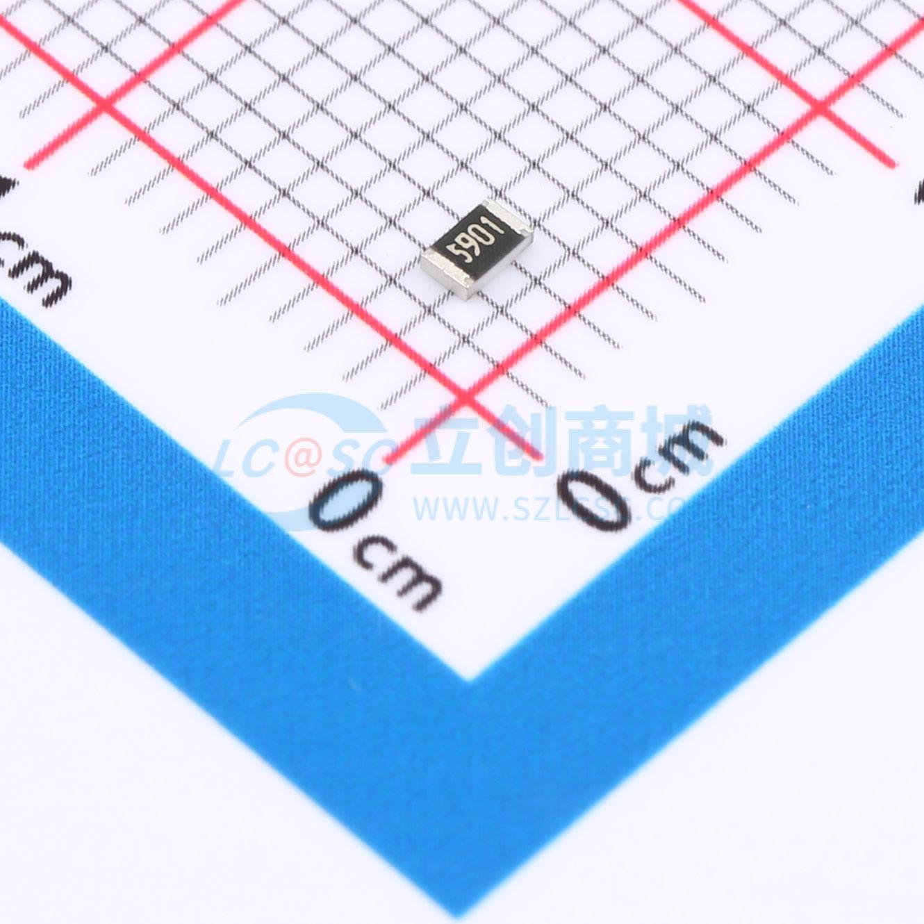 点击查看大图 0805W8F5901T5E实物图