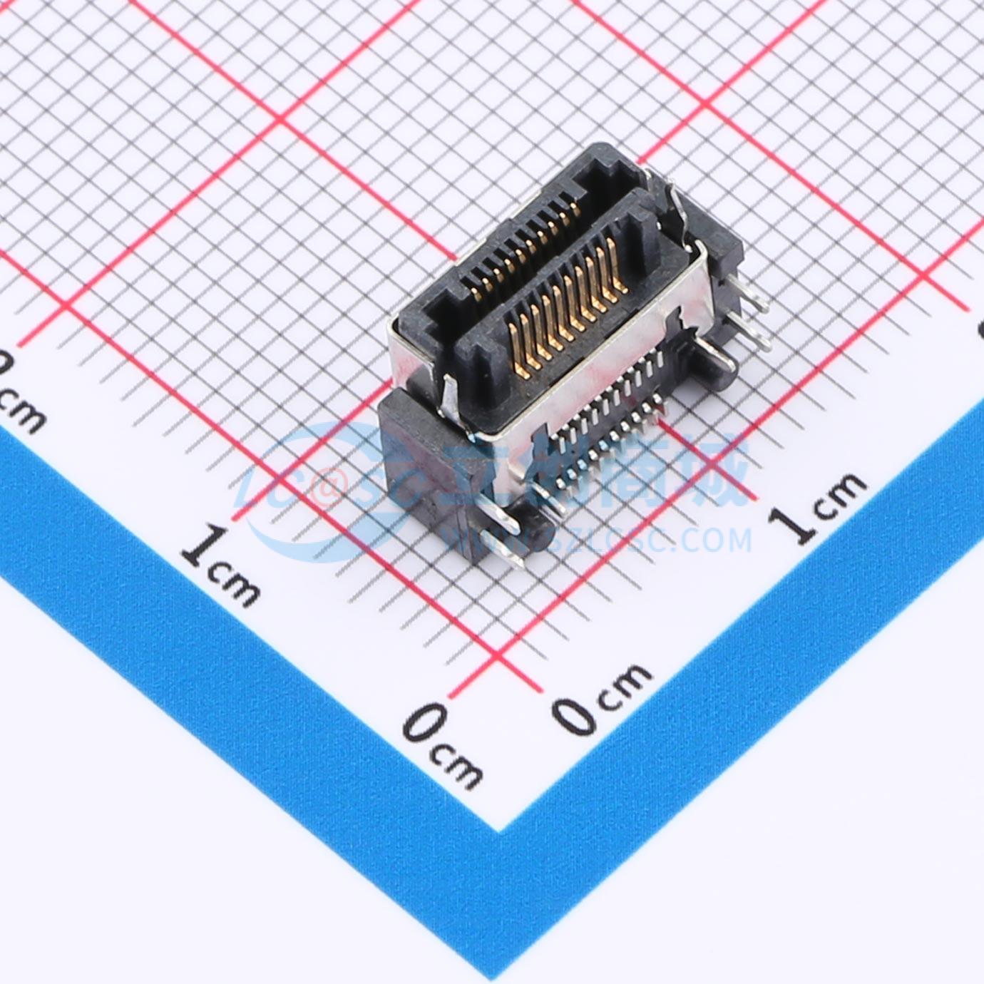 点击查看大图 LSHM-110-01-L-RH-A-S-K-TR实物图