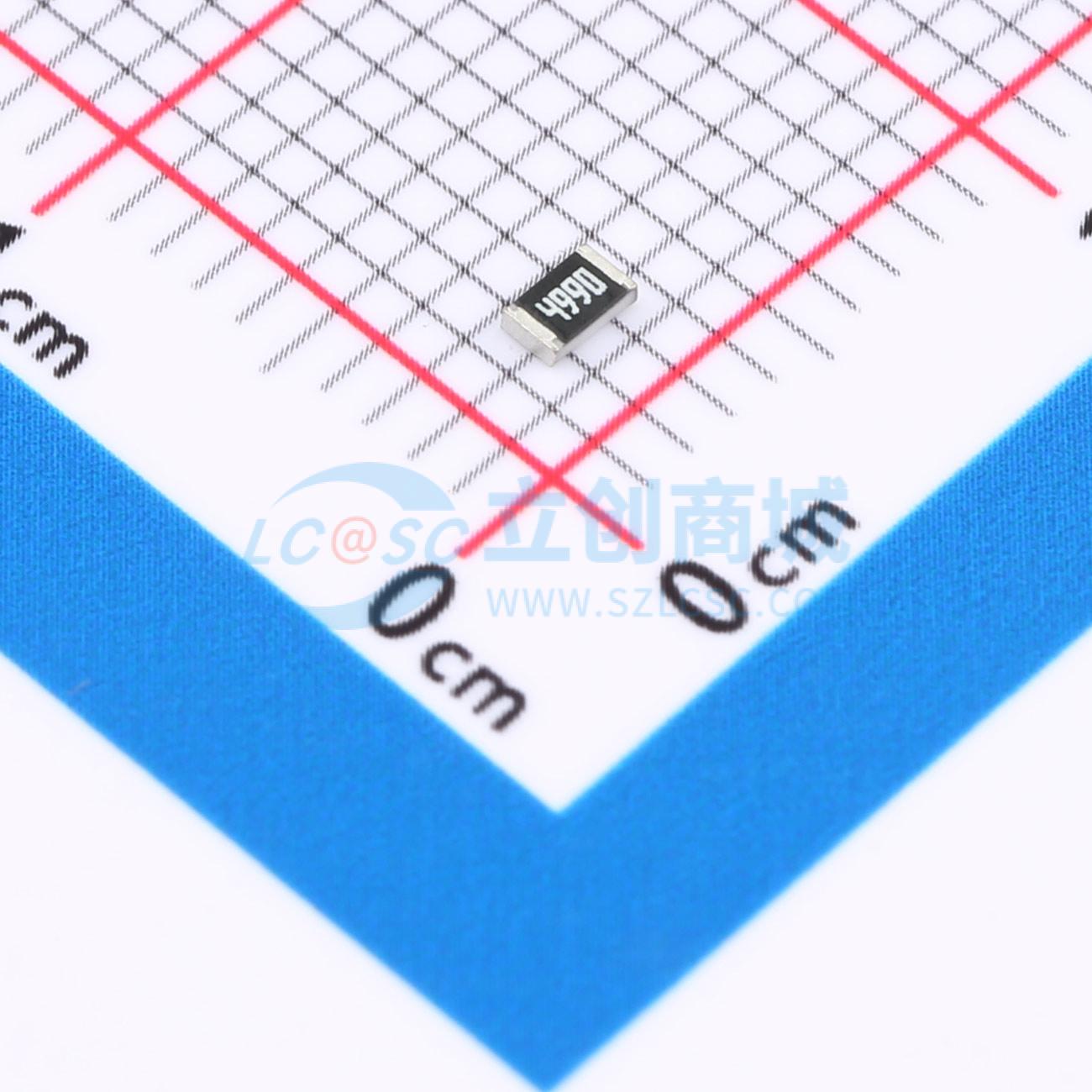 点击查看大图 RC0805FR-07499RL实物图