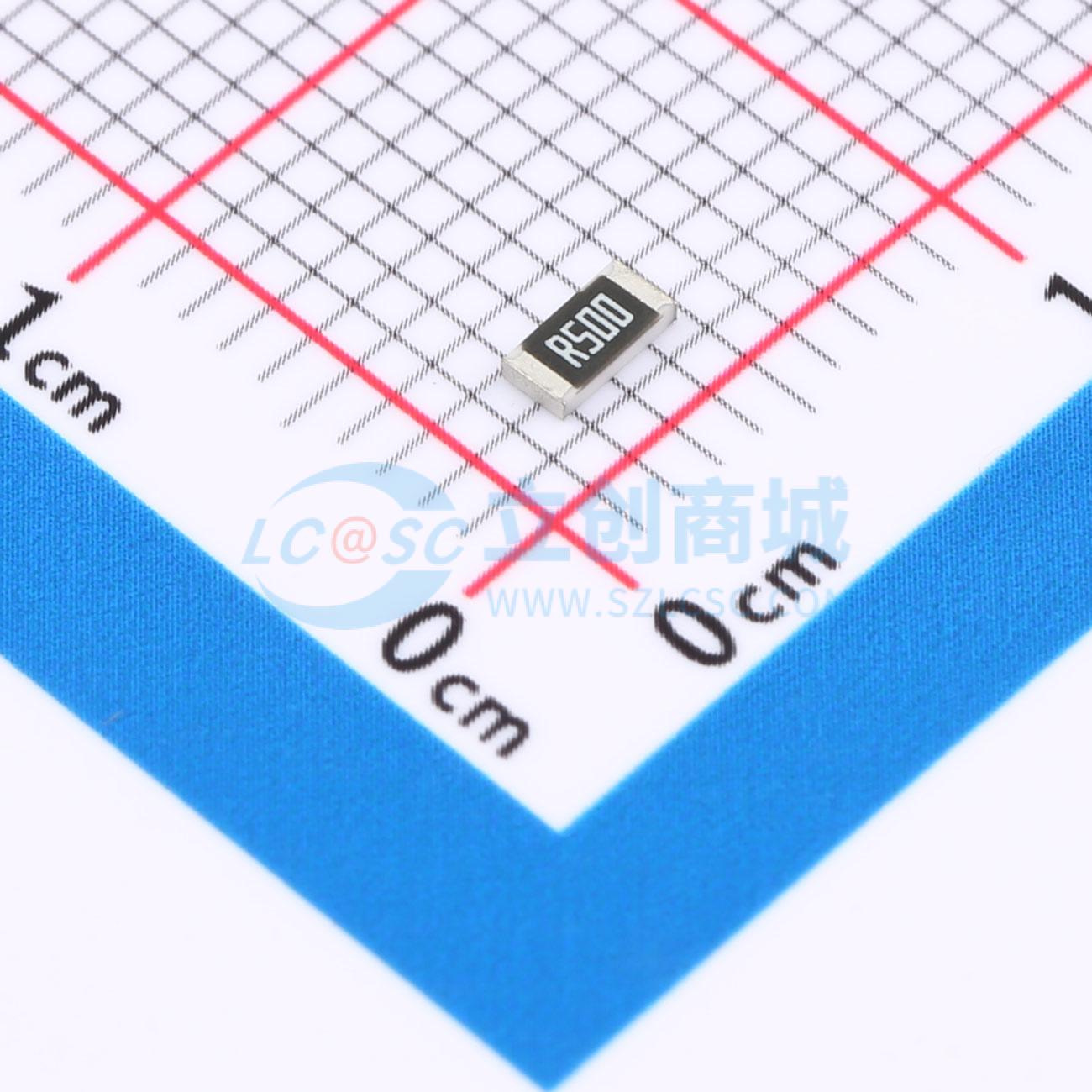 点击查看大图 CRH1206FR500P05Z实物图