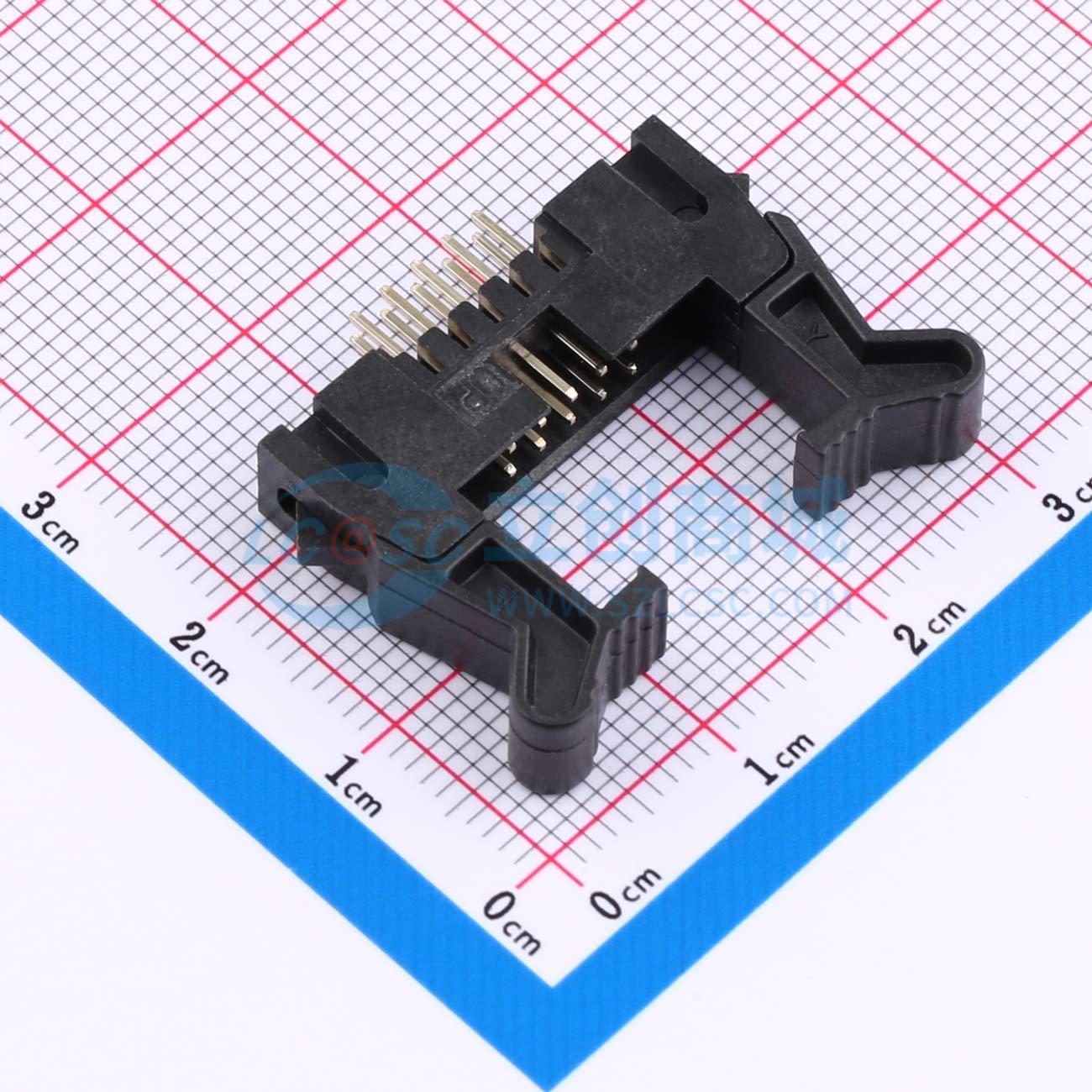 牛角连接器2.0mm 2*5P实物图