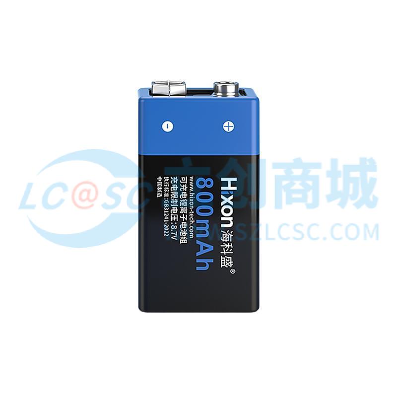 K007 9V battery Blue-black 1PCS实物图