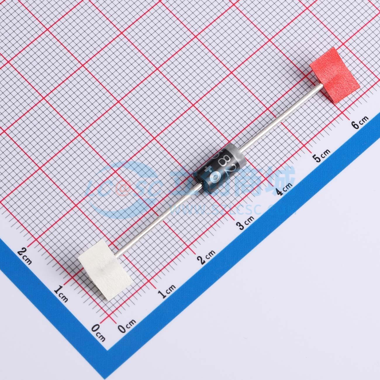 点击查看大图 1N5822实物图