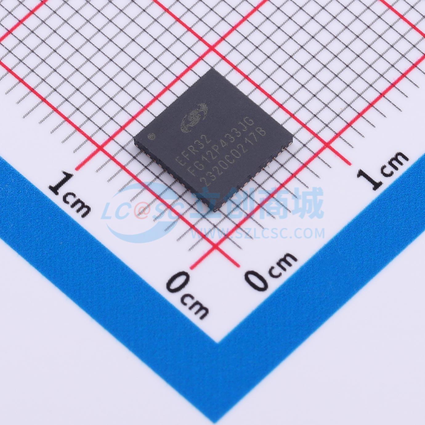 点击查看大图 EFR32FG12P433F1024GM48-C实物图