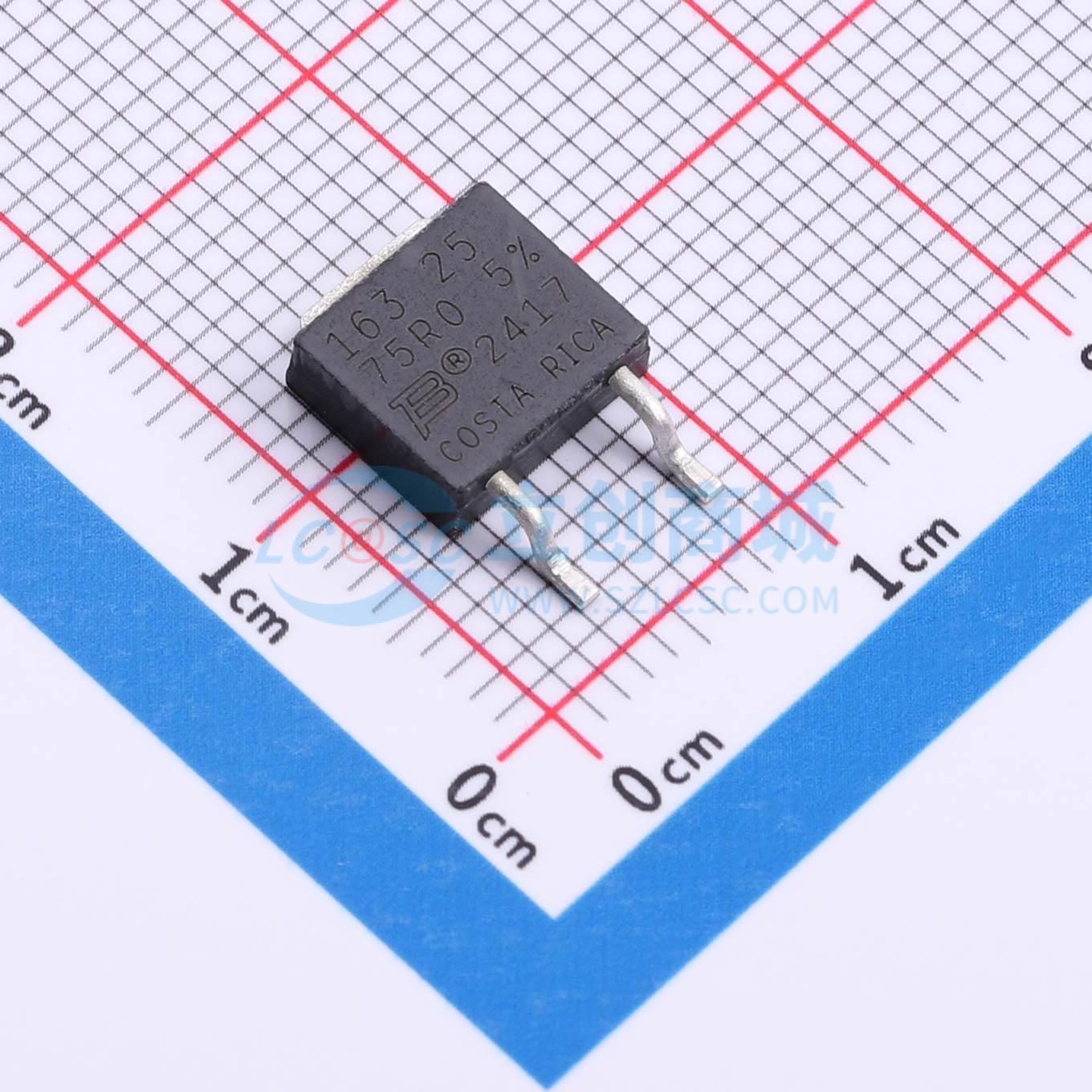 点击查看大图 PWR163S-25-75R0J实物图