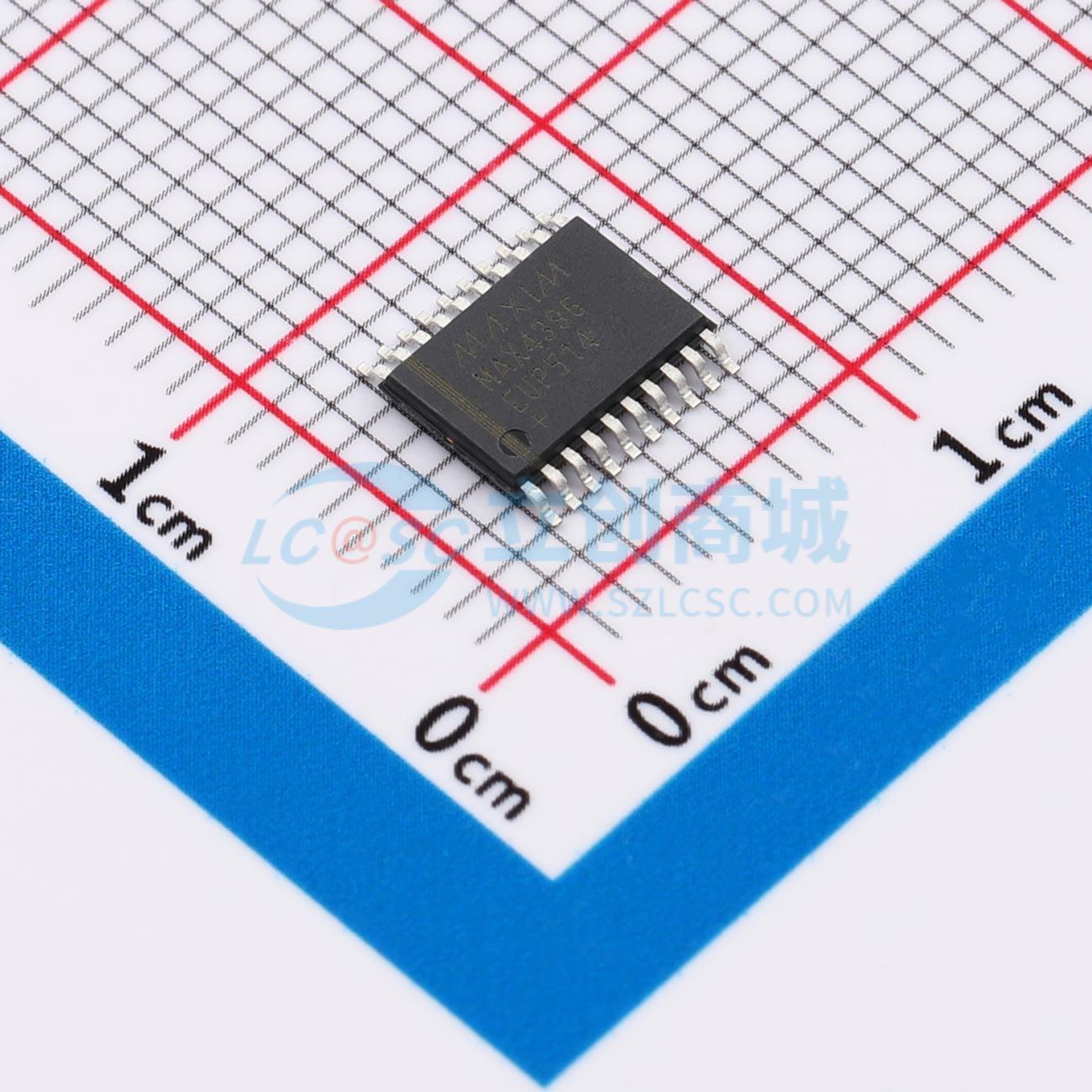 点击查看大图 MAX4396EUP+T实物图