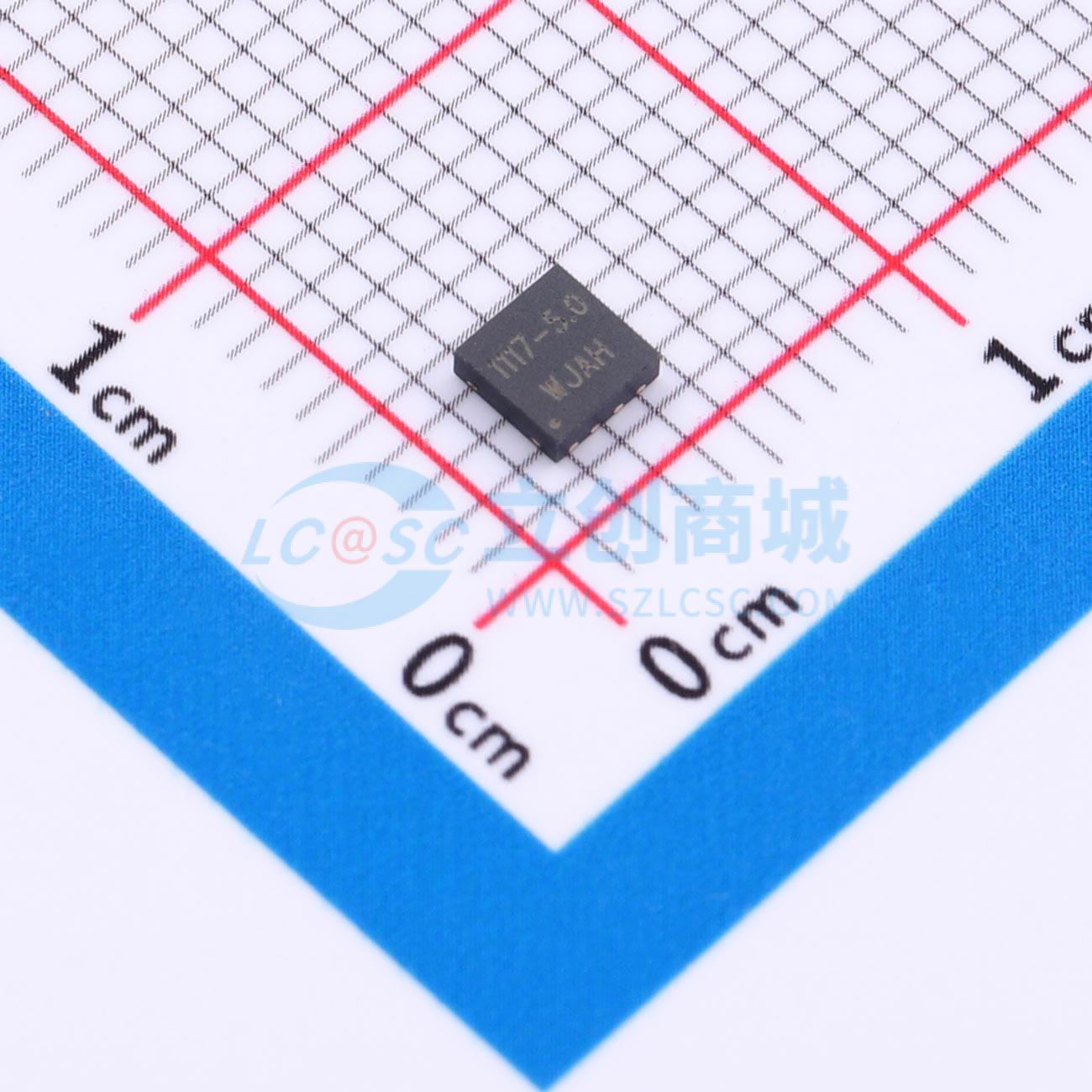 点击查看大图 LM1117DQ3-5.0/TR实物图